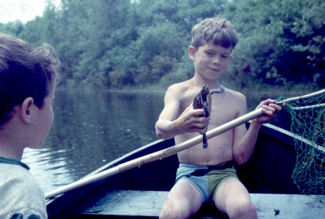 John with a Map Turtle