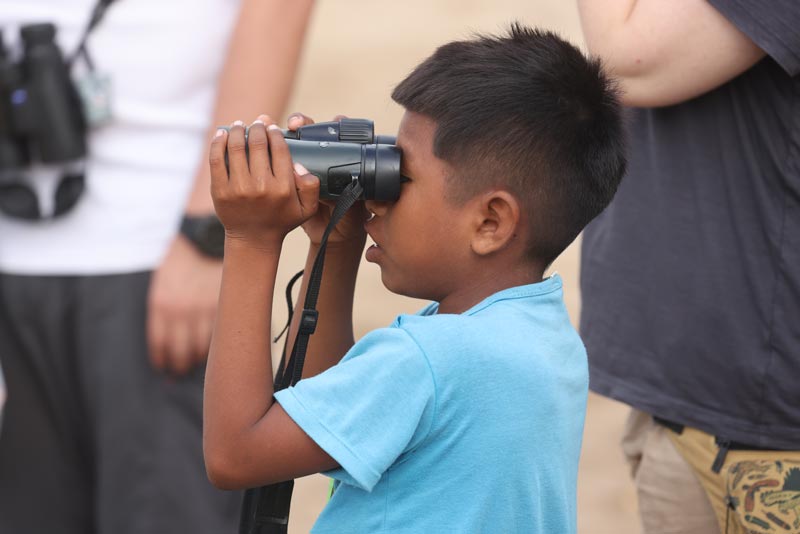 Our young friend at the Flamingo location