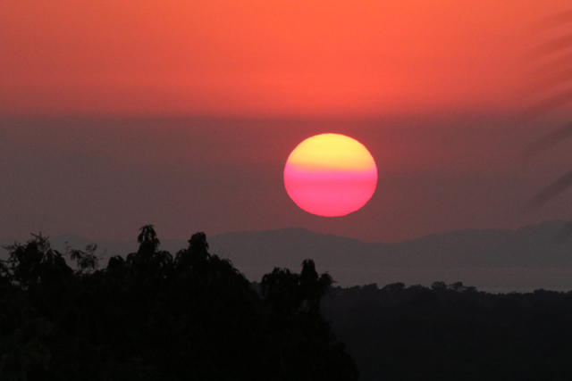 Sunset at Cerro Lodge