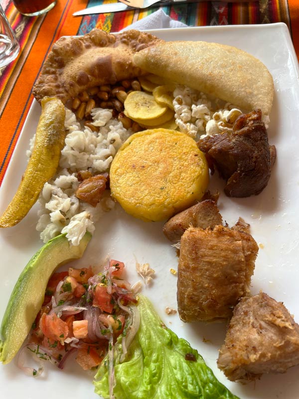 Typical local cuisine