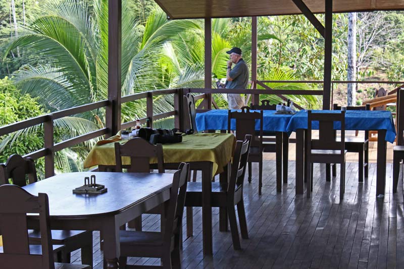 Bill at Laguna del Lagarto Lodge